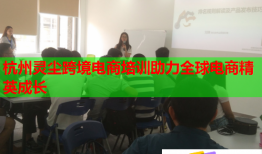 杭州灵尘跨境电商培训助力全球电商精英成长