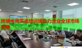 跨境电商实战培训班助力企业全球市场拓展